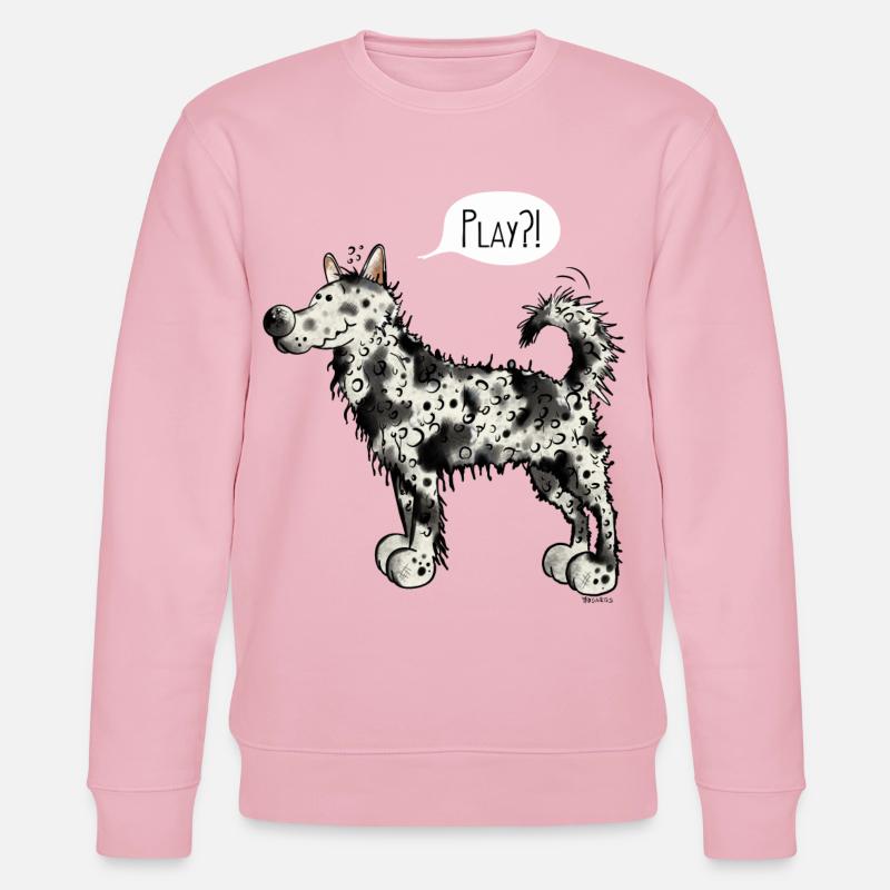 Mudi Play - Stanley/Stella Unisex Bio-Sweatshirt CHANGER  - Hellrosa