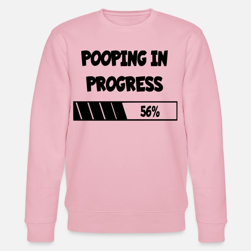 im Werden, Fortschritt * - Stanley/Stella Unisex Bio-Sweatshirt CHANGER  - Hellrosa