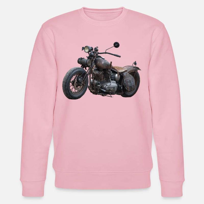 Motorrad - Stanley/Stella Unisex Bio-Sweatshirt CHANGER  - Hellrosa