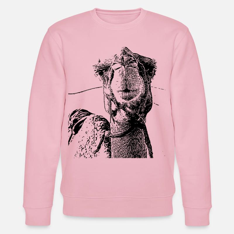 Kamel - Stanley/Stella Unisex Bio-Sweatshirt CHANGER  - Hellrosa