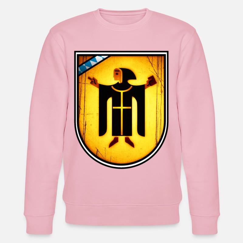 München's Mönch - Stanley/Stella Unisex Bio-Sweatshirt CHANGER - Hellrosa