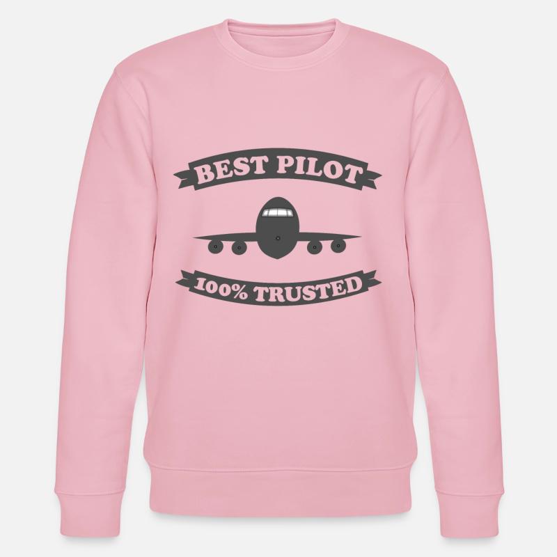 Pilot - Stanley/Stella Unisex Bio-Sweatshirt CHANGER  - Hellrosa