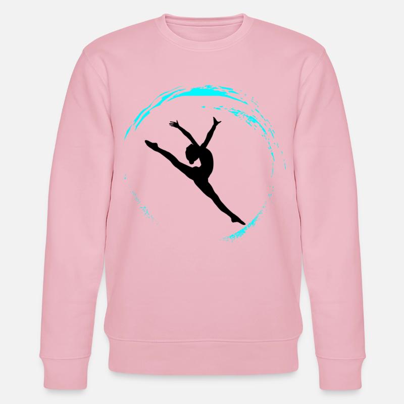 rhythmic gymnastics - Stanley/Stella Unisex Bio-Sweatshirt CHANGER  - Hellrosa