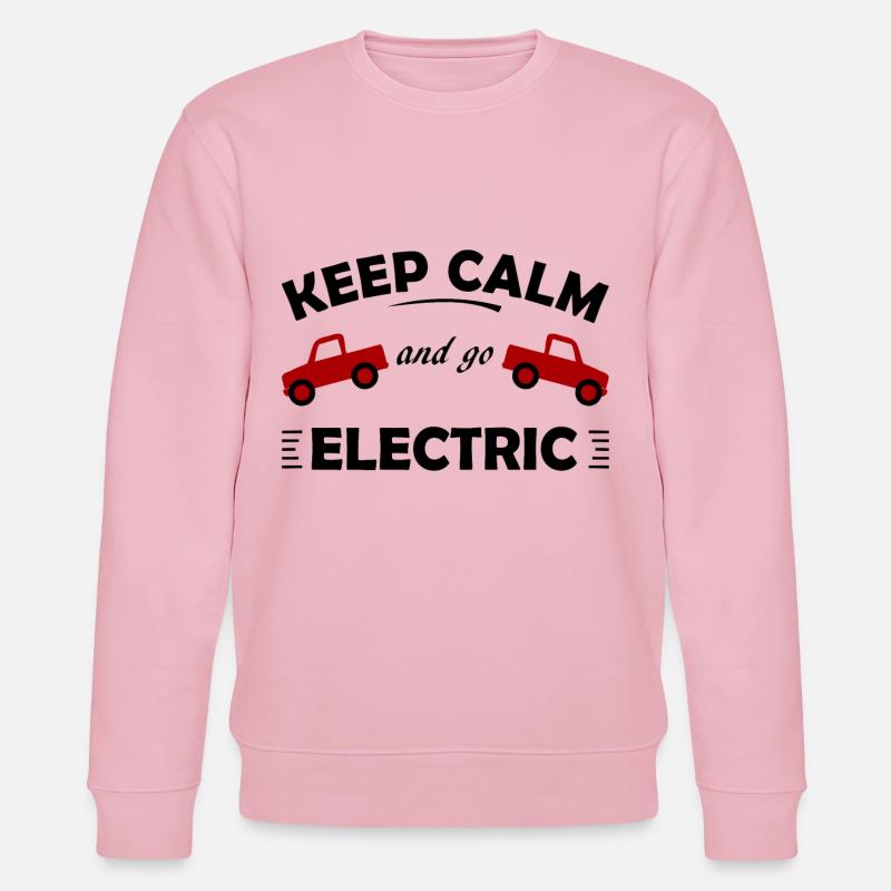 Elektrisch - Stanley/Stella Unisex Bio-Sweatshirt CHANGER  - Hellrosa