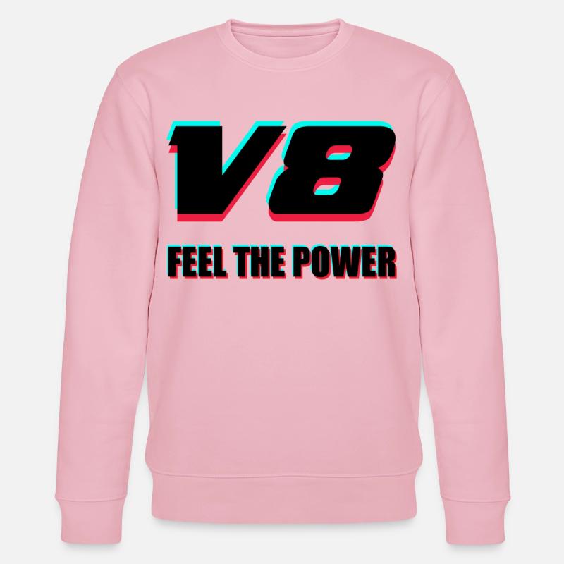 V8 - Stanley/Stella Unisex Bio-Sweatshirt CHANGER  - Hellrosa