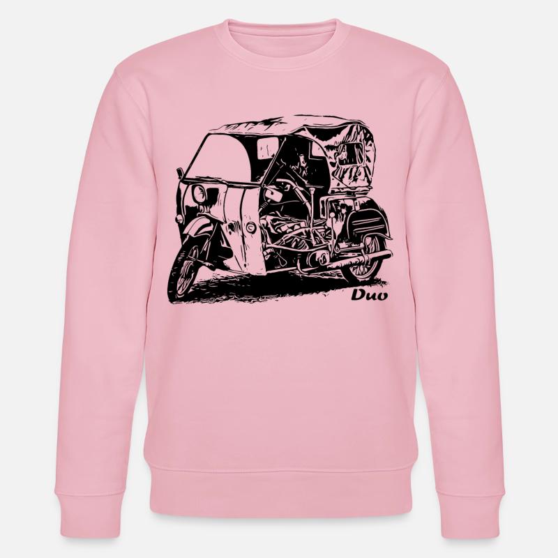 Simson Duo Krause - Stanley/Stella Unisex Bio-Sweatshirt CHANGER  - Hellrosa