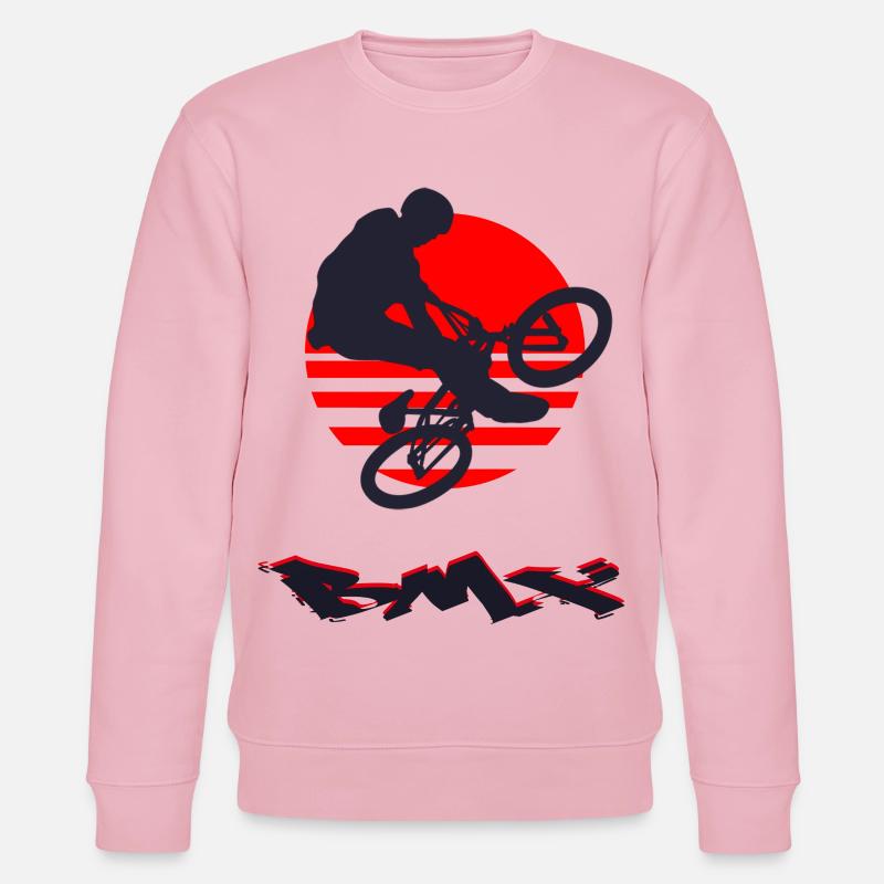 Das BMX - Stanley/Stella Unisex Bio-Sweatshirt CHANGER  - Hellrosa