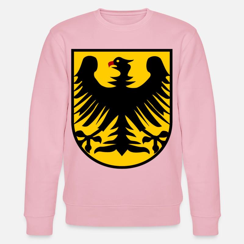 Der deutsche Adler - Stanley/Stella Unisex Bio-Sweatshirt CHANGER  - Hellrosa