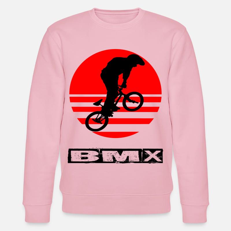 BMX - Sweat bio CHANGER Stanley/Stella Unisexe - rose pâle