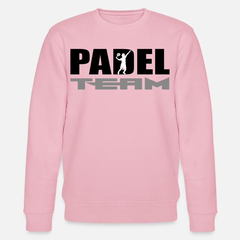 Padel - Stanley/Stella Unisex Bio-Sweatshirt CHANGER  - Hellrosa