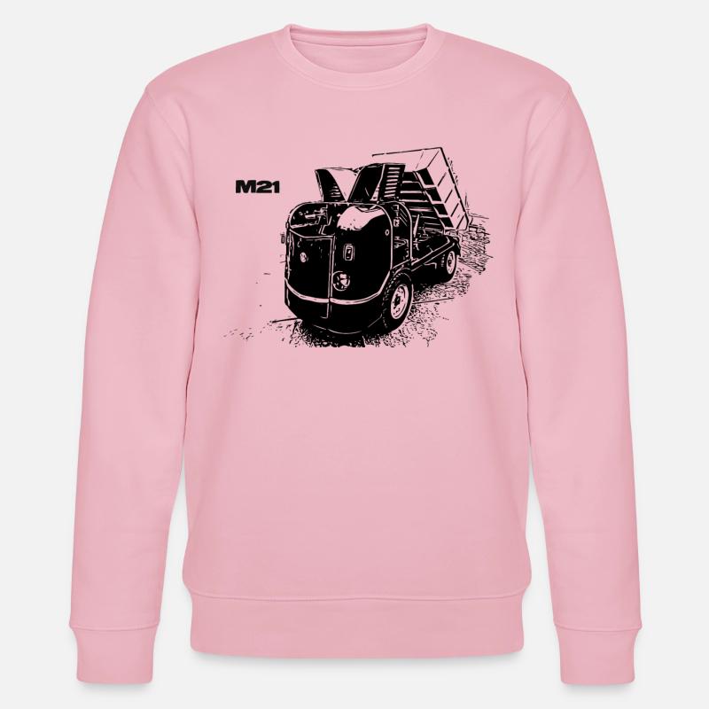 Multicar M21 - Stanley/Stella Unisex Bio-Sweatshirt CHANGER  - Hellrosa