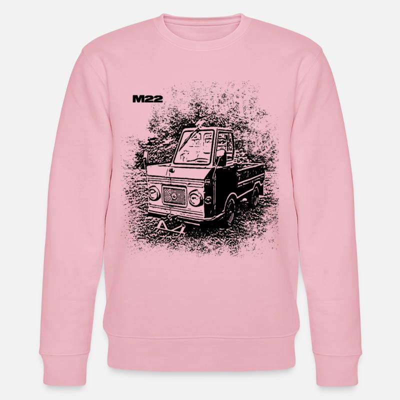 Multicar M22 - Stanley/Stella CHANGER Unisex Organic Sweatshirt - cotton pink