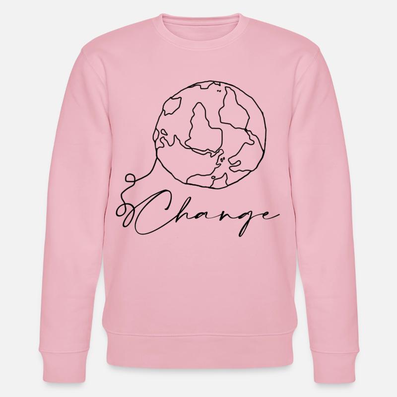 World - Stanley/Stella CHANGER Unisex Organic Sweatshirt - cotton pink