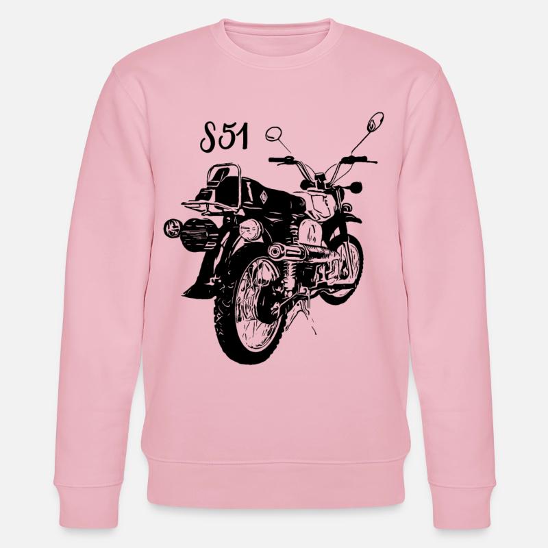S51 - Stanley/Stella Unisex Bio-Sweatshirt CHANGER  - Hellrosa