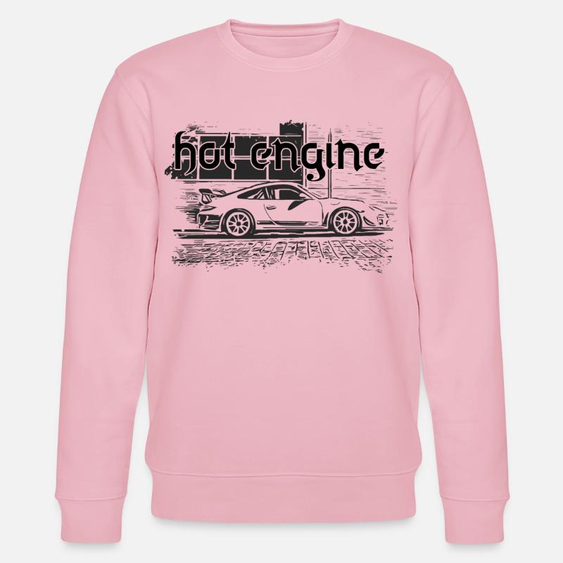 Hot Engine - Stanley/Stella Unisex Bio-Sweatshirt CHANGER  - Hellrosa