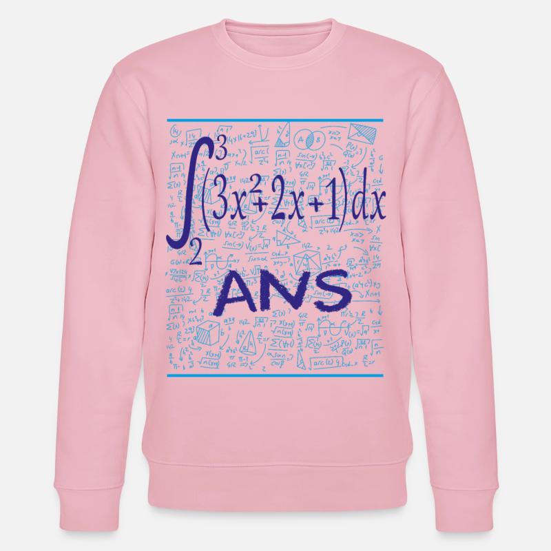 25e anniversaire 25 ans intégrale mathématique - Sweat bio CHANGER Stanley/Stella Unisexe - rose pâle