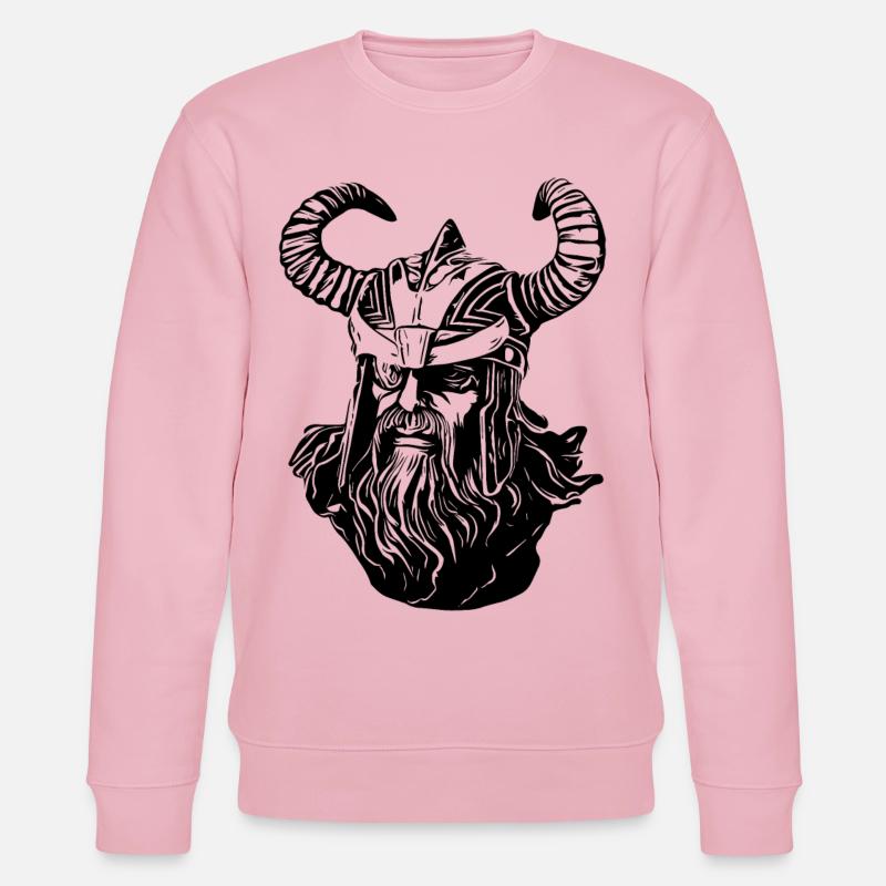 Odin Wikinger - Stanley/Stella Unisex Bio-Sweatshirt CHANGER  - Hellrosa