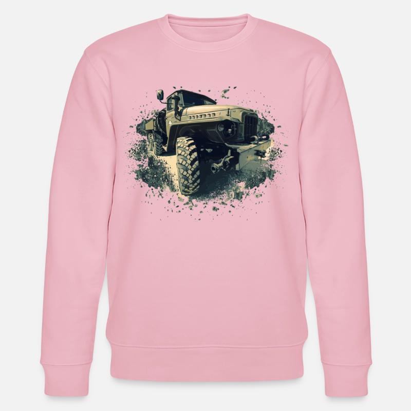 Ural 375 - Stanley/Stella Unisex Bio-Sweatshirt CHANGER  - Hellrosa