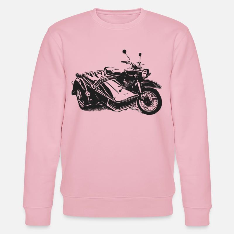 Simson Schwalbe Duo - Stanley/Stella Unisex Bio-Sweatshirt CHANGER  - Hellrosa