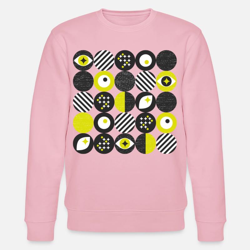 minimimalisme audacieux l points l jaune - Sweat bio CHANGER Stanley/Stella Unisexe - rose pâle