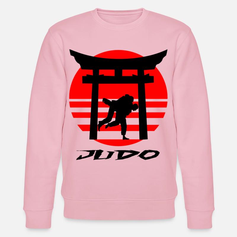 Judo - Stanley/Stella Unisex Bio-Sweatshirt CHANGER  - Hellrosa