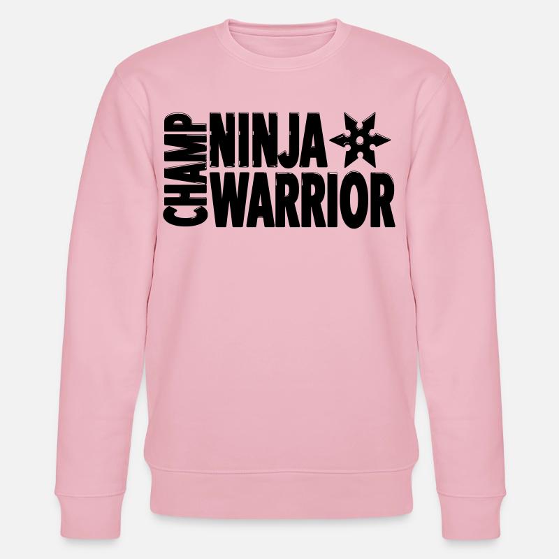 Chase Ninja Warrior – Strong Action Statement - Stanley/Stella Unisex Bio-Sweatshirt CHANGER  - Hellrosa
