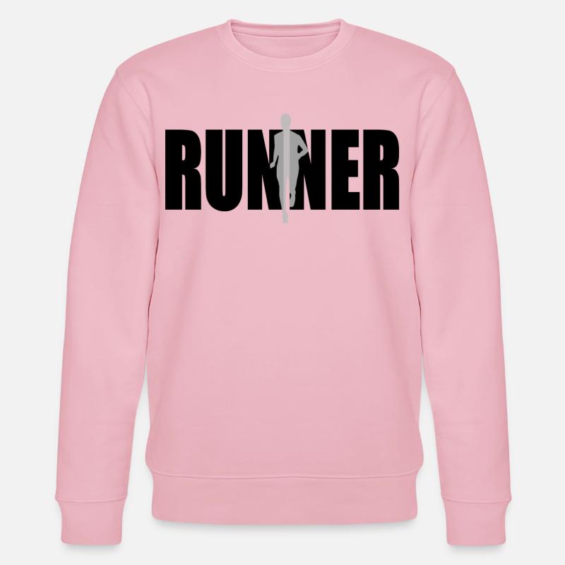 Runner - Stanley/Stella Unisex Bio-Sweatshirt CHANGER  - Hellrosa