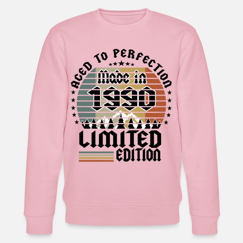 1990 Limited Edition - Stanley/Stella Unisex Bio-Sweatshirt CHANGER - Hellrosa