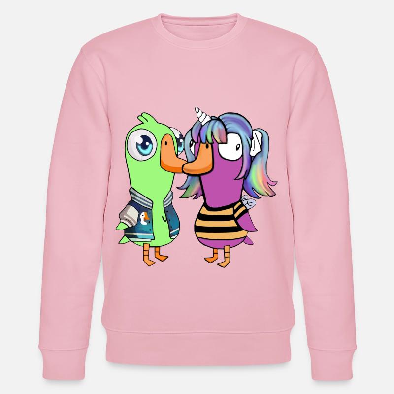 Mist Biene Steama - Stanley/Stella Unisex Bio-Sweatshirt CHANGER  - Hellrosa