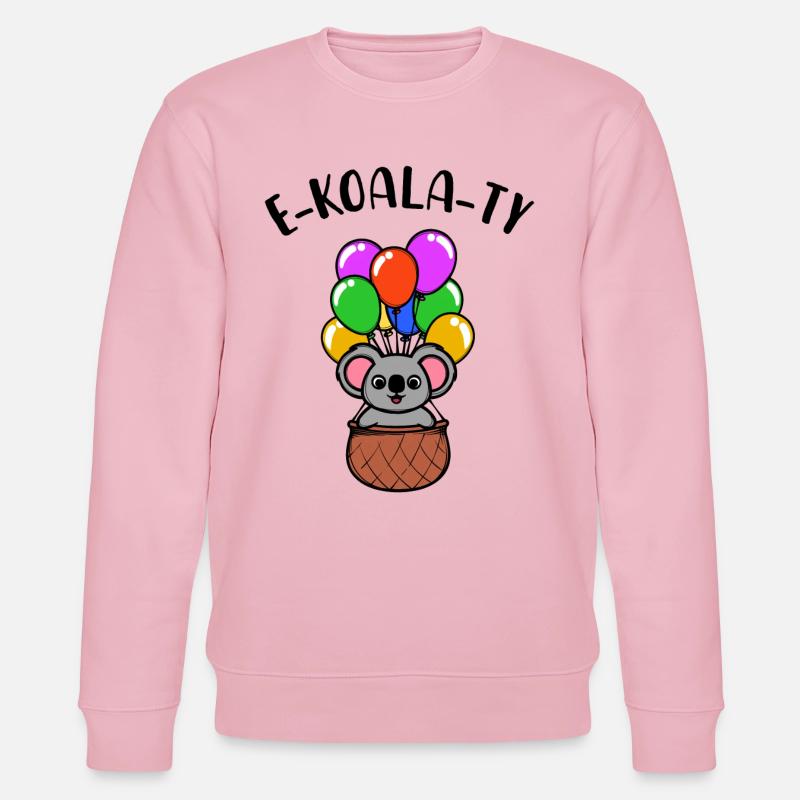 Cool Lgbt Gleichberechtigung Lesbisch Statement - Stanley/Stella Unisex Bio-Sweatshirt CHANGER - Hellrosa