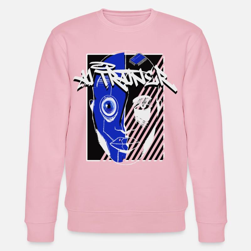 A.I. Trainer - Stanley/Stella Unisex Bio-Sweatshirt CHANGER  - Hellrosa