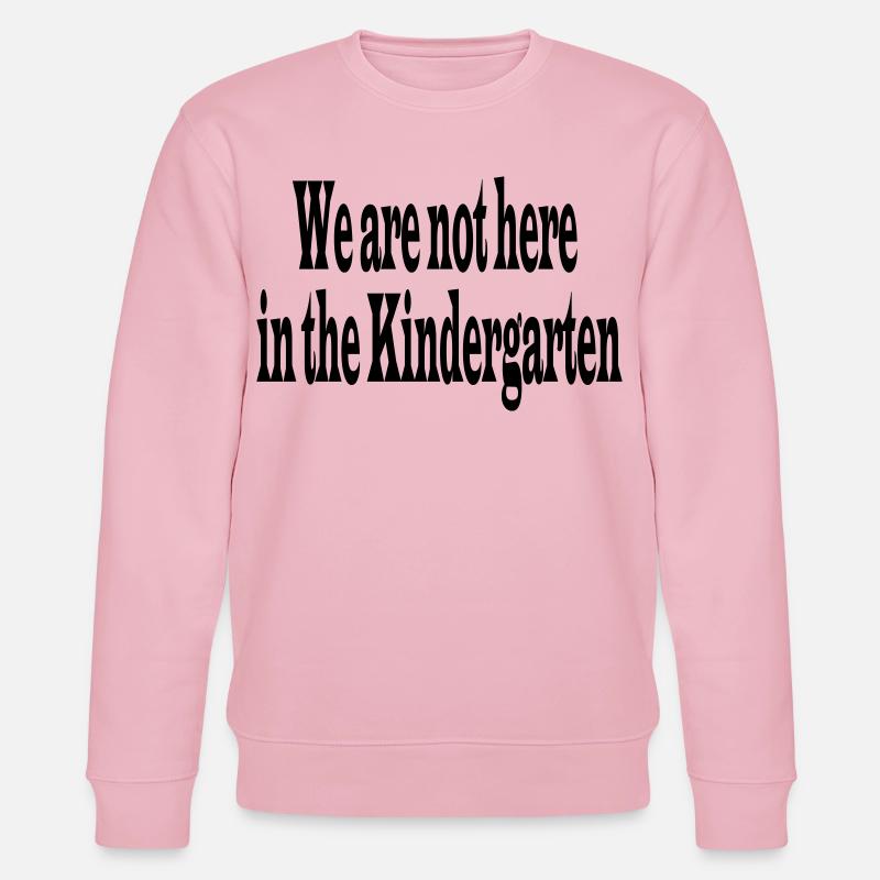 Kindergarten - Stanley/Stella Unisex Bio-Sweatshirt CHANGER  - Hellrosa