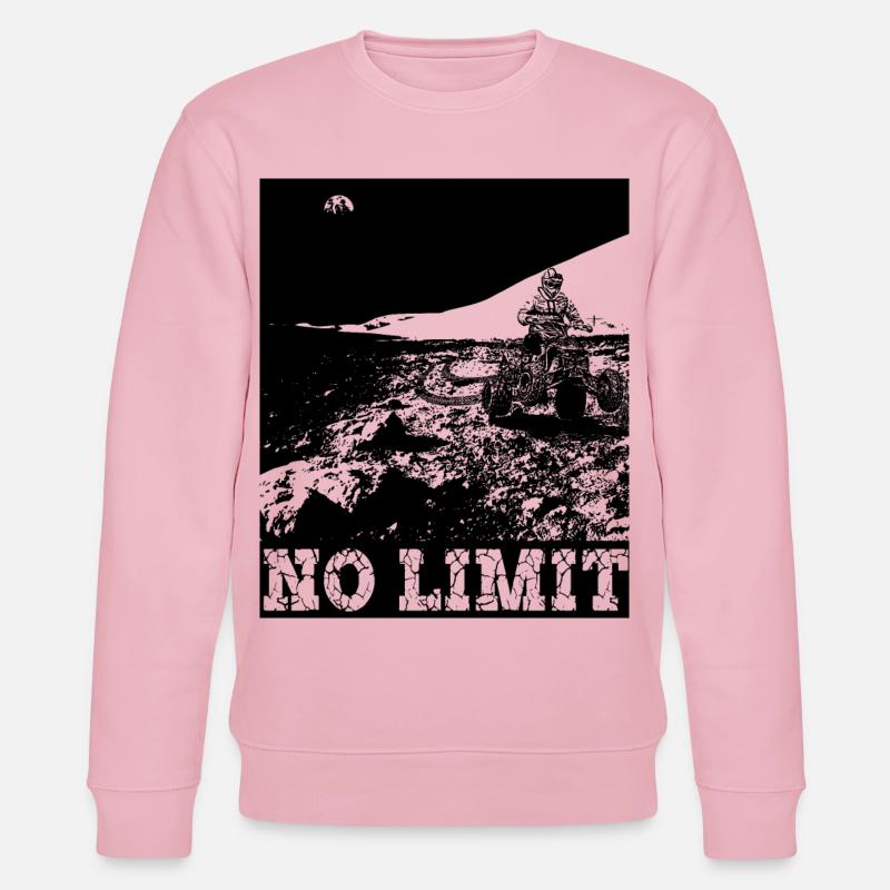 QUAD NOLIMIT - Stanley/Stella Unisex Bio-Sweatshirt CHANGER  - Hellrosa