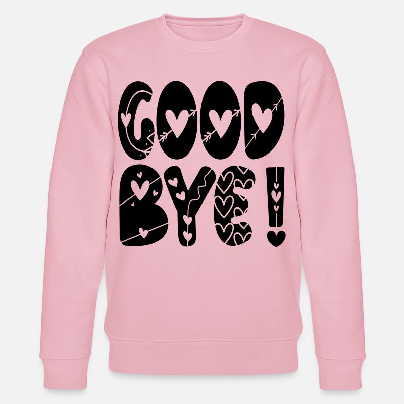 ADIEU ADIEU - Sweat bio CHANGER Stanley/Stella Unisexe - rose pâle