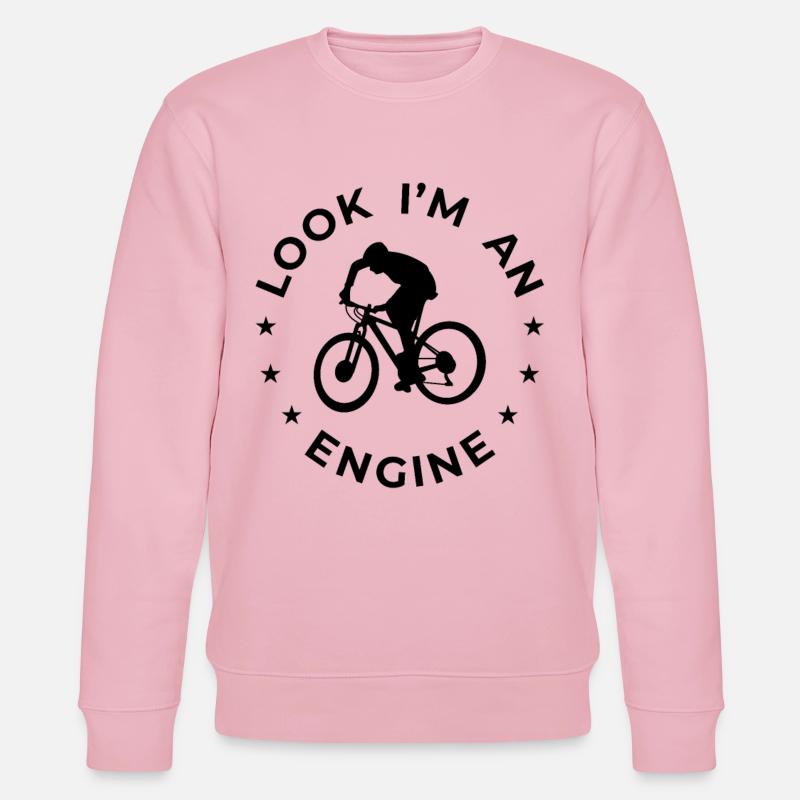 Look I'm An Engine - Stanley/Stella Unisex Bio-Sweatshirt CHANGER  - Hellrosa