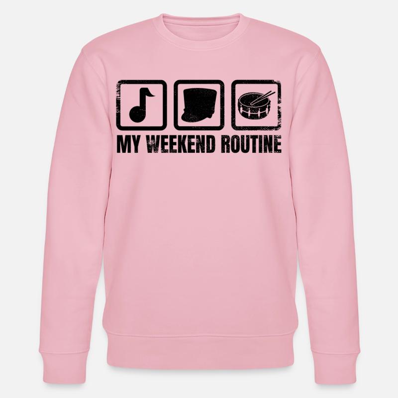 Ma routine du week-end - Sweat bio CHANGER Stanley/Stella Unisexe - rose pâle