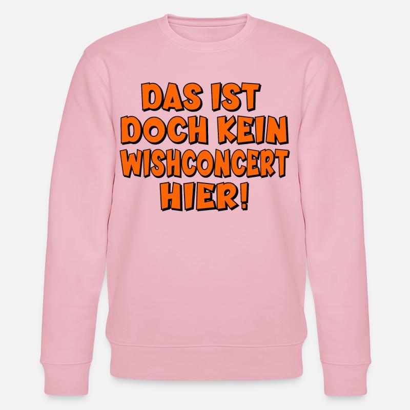 MEHRSPRACHIG WUNSCHKONZERT - Stanley/Stella Unisex Bio-Sweatshirt CHANGER  - Hellrosa