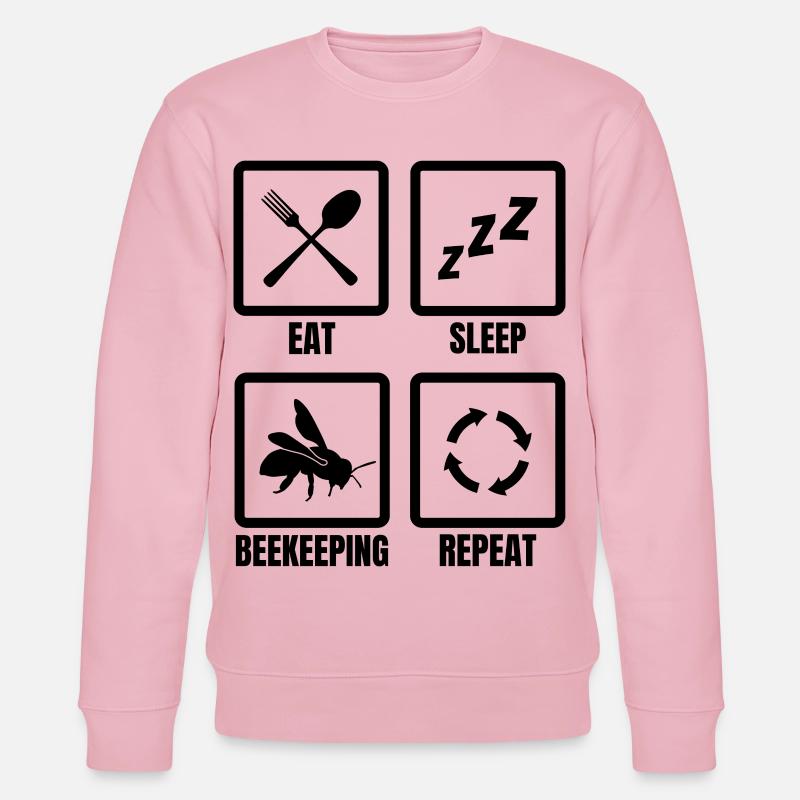 Beekeeper routine - Stanley/Stella CHANGER Unisex Organic Sweatshirt - cotton pink