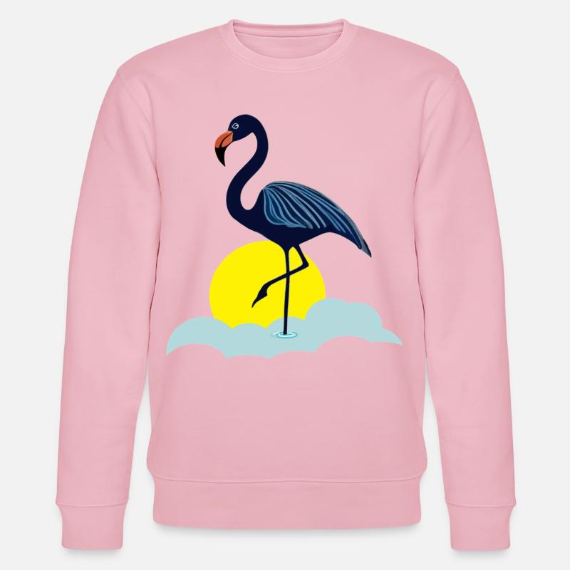 Blauer Flamingo - Stanley/Stella Unisex Bio-Sweatshirt CHANGER  - Hellrosa