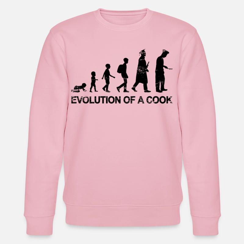 Évolution du chef - Sweat bio CHANGER Stanley/Stella Unisexe - rose pâle