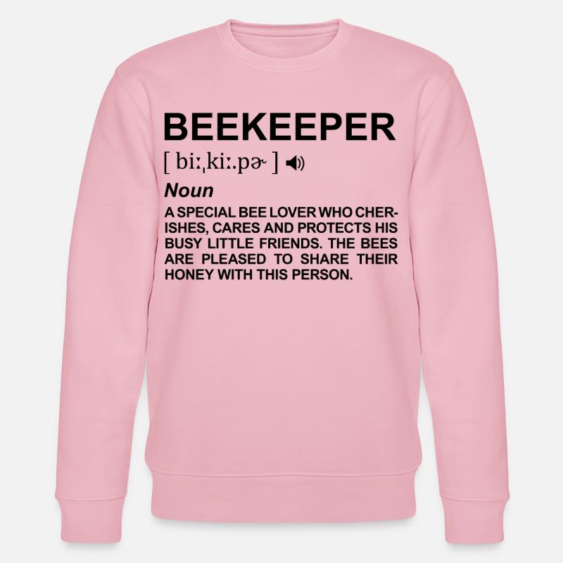 Imker Begriff - Stanley/Stella Unisex Bio-Sweatshirt CHANGER  - Hellrosa