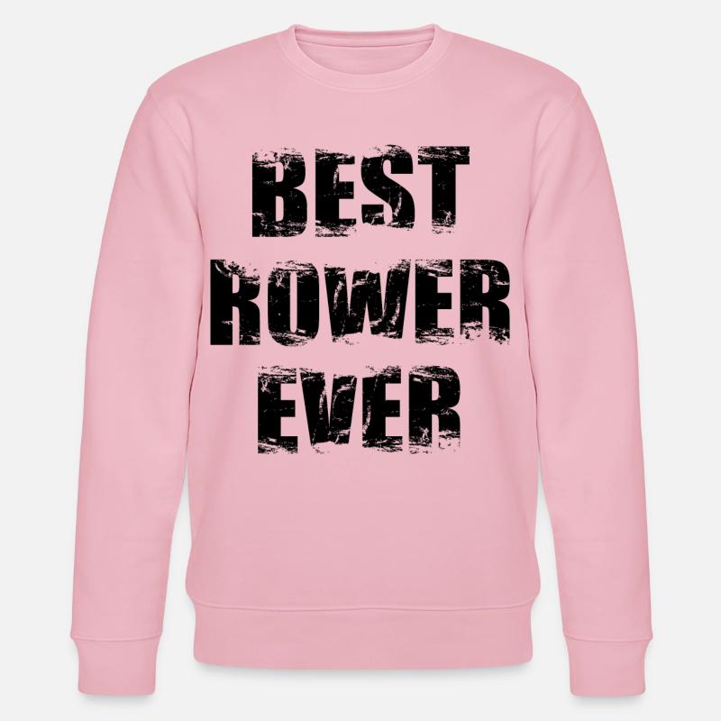 Ruderer - Stanley/Stella Unisex Bio-Sweatshirt CHANGER  - Hellrosa