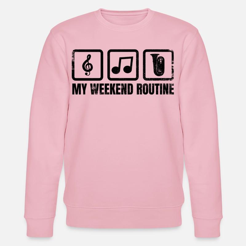 Ma routine du week-end - Sweat bio CHANGER Stanley/Stella Unisexe - rose pâle