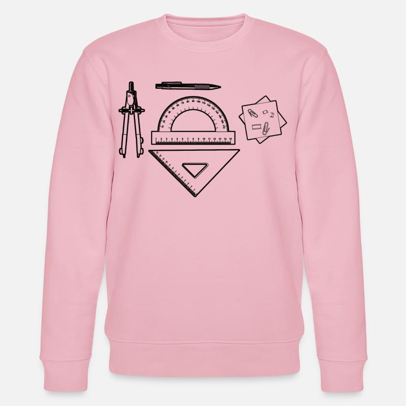 Graphique de dessinateur - Sweat bio CHANGER Stanley/Stella Unisexe - rose pâle