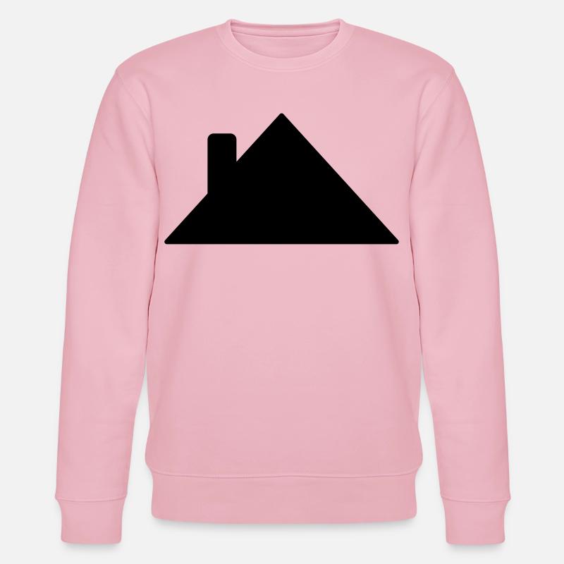 Dach - Stanley/Stella Unisex Bio-Sweatshirt CHANGER - Hellrosa