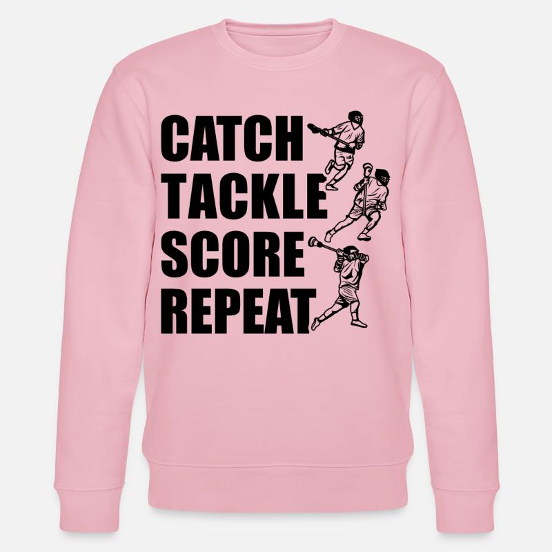 Attraper, plaquer, pointer, répéter - Sweat bio CHANGER Stanley/Stella Unisexe - rose pâle