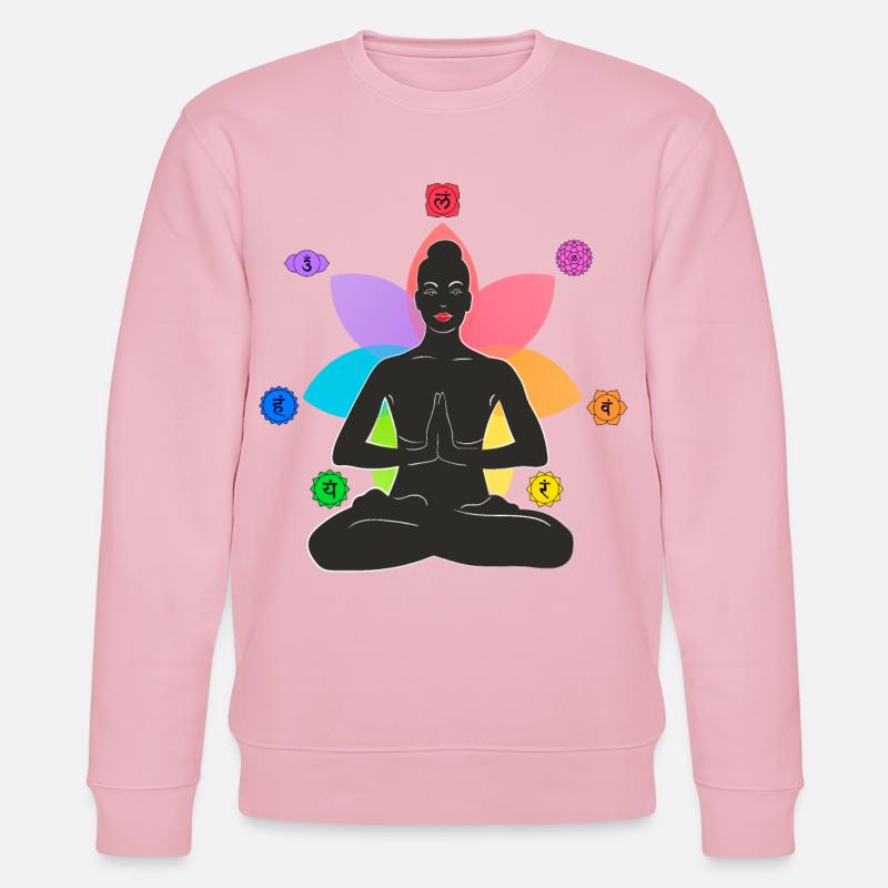 7 Chakras - Sweat bio CHANGER Stanley/Stella Unisexe - rose pâle
