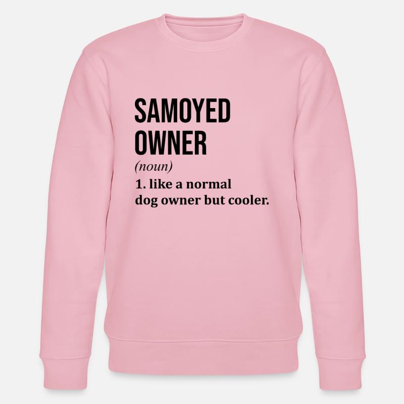 Samojeden - Stanley/Stella Unisex Bio-Sweatshirt CHANGER  - Hellrosa