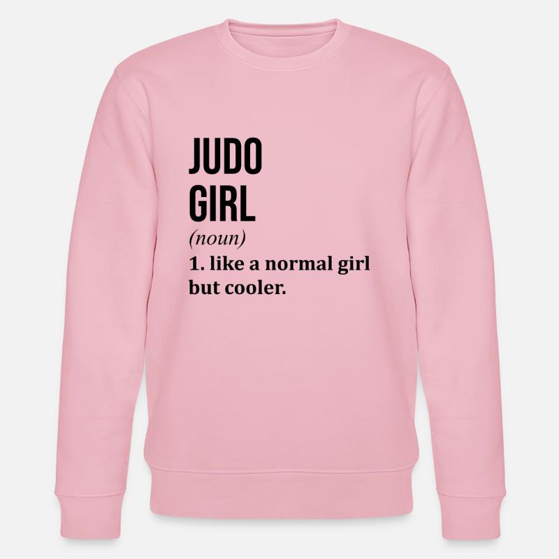Judo Judo - Stanley/Stella Unisex Bio-Sweatshirt CHANGER  - Hellrosa