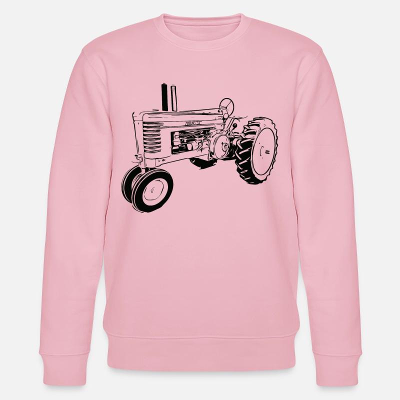 Model A Traktor - Stanley/Stella Unisex Bio-Sweatshirt CHANGER  - Hellrosa